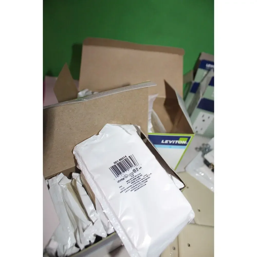 82 Piece Leviton Outlets Light Switch Covers And More
